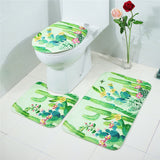 3Pcs/Set Bathroom Mat Set