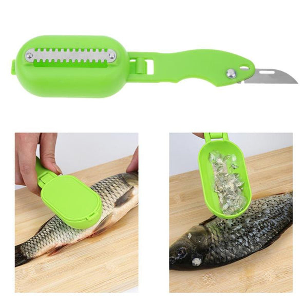 Portable Fish Scales Skin Remover Scaler