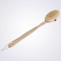 1Pc Natural Boar Bristle Wooden Brush