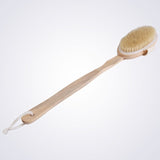 1Pc Natural Boar Bristle Wooden Brush