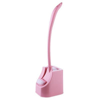 Plastic Toilet Cleaning Brush Curved Clean