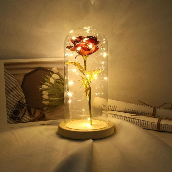 LED Beauty Rose and Beast Battery