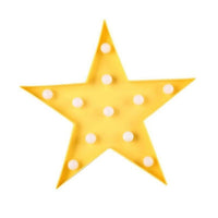 Cute 3D LED Night Light Star