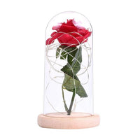 Rose Flower Bottle String Lights LED Night