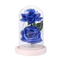 Rose Flower Bottle String Lights LED Night