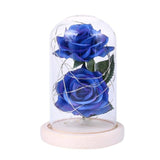 Rose Flower Bottle String Lights LED Night