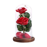 Rose Flower Bottle String Lights LED Night