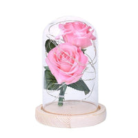 Rose Flower Bottle String Lights LED Night