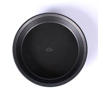 Stainless Steel Pizza Plate 9" Black